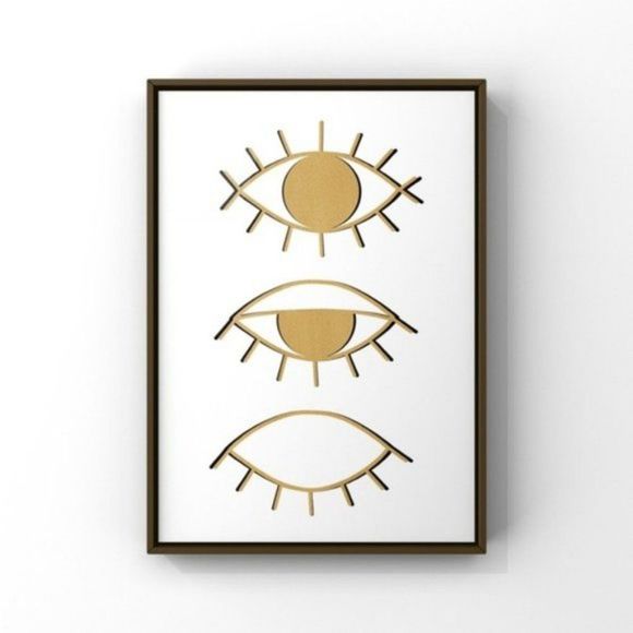 Modern minimalist boho abstract wall art print - Picture 1 of 2